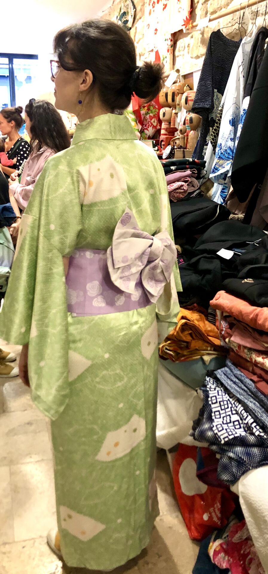 Atelier Kitsuke, où comment porter un yukata