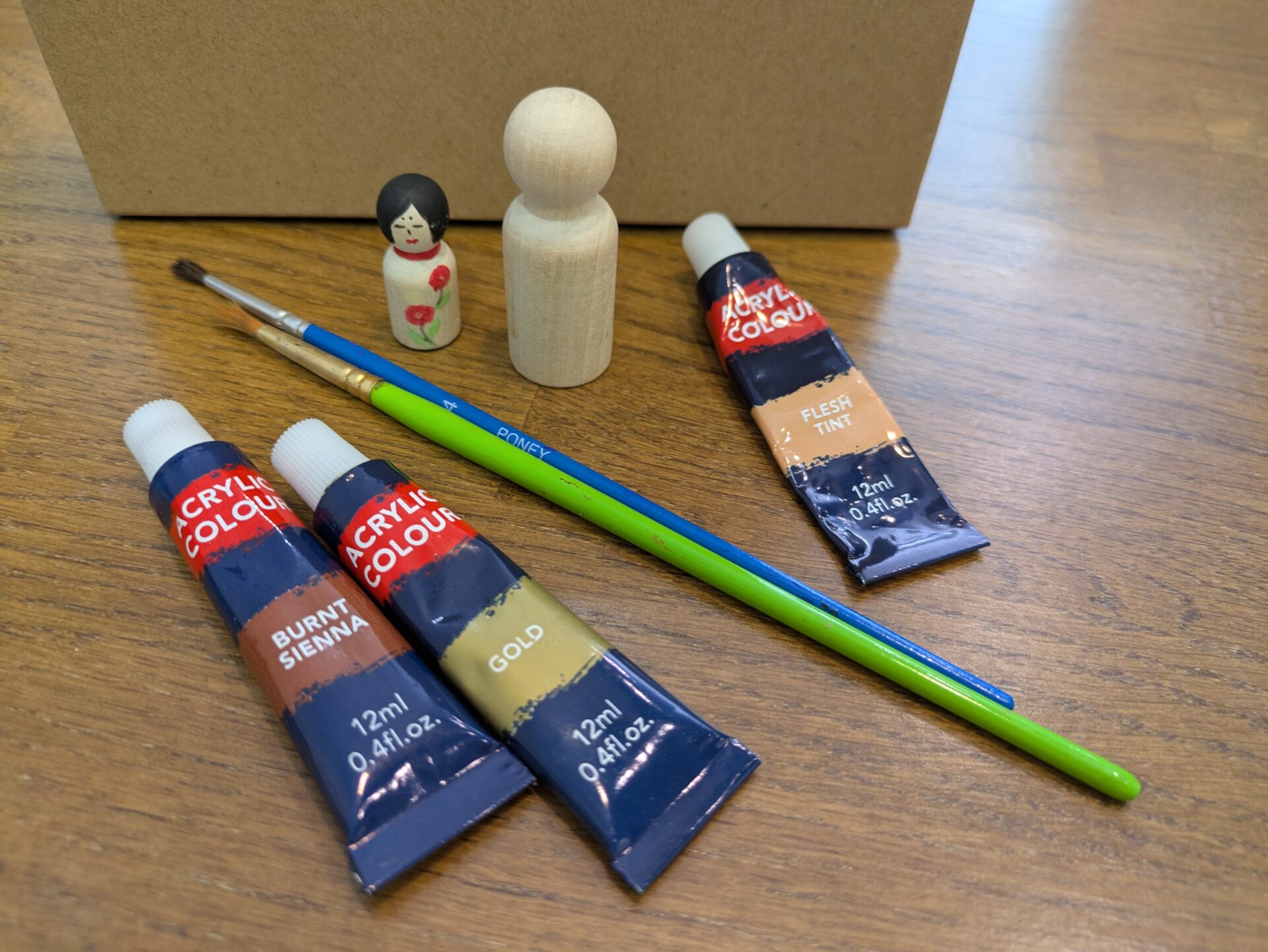 Atelier de peinture: tirelire kokeshi - matin