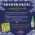 Découverte du saké avec Jinchan de 18H à 19H