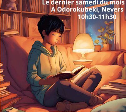 Manga club enfant par l'association Kitsune