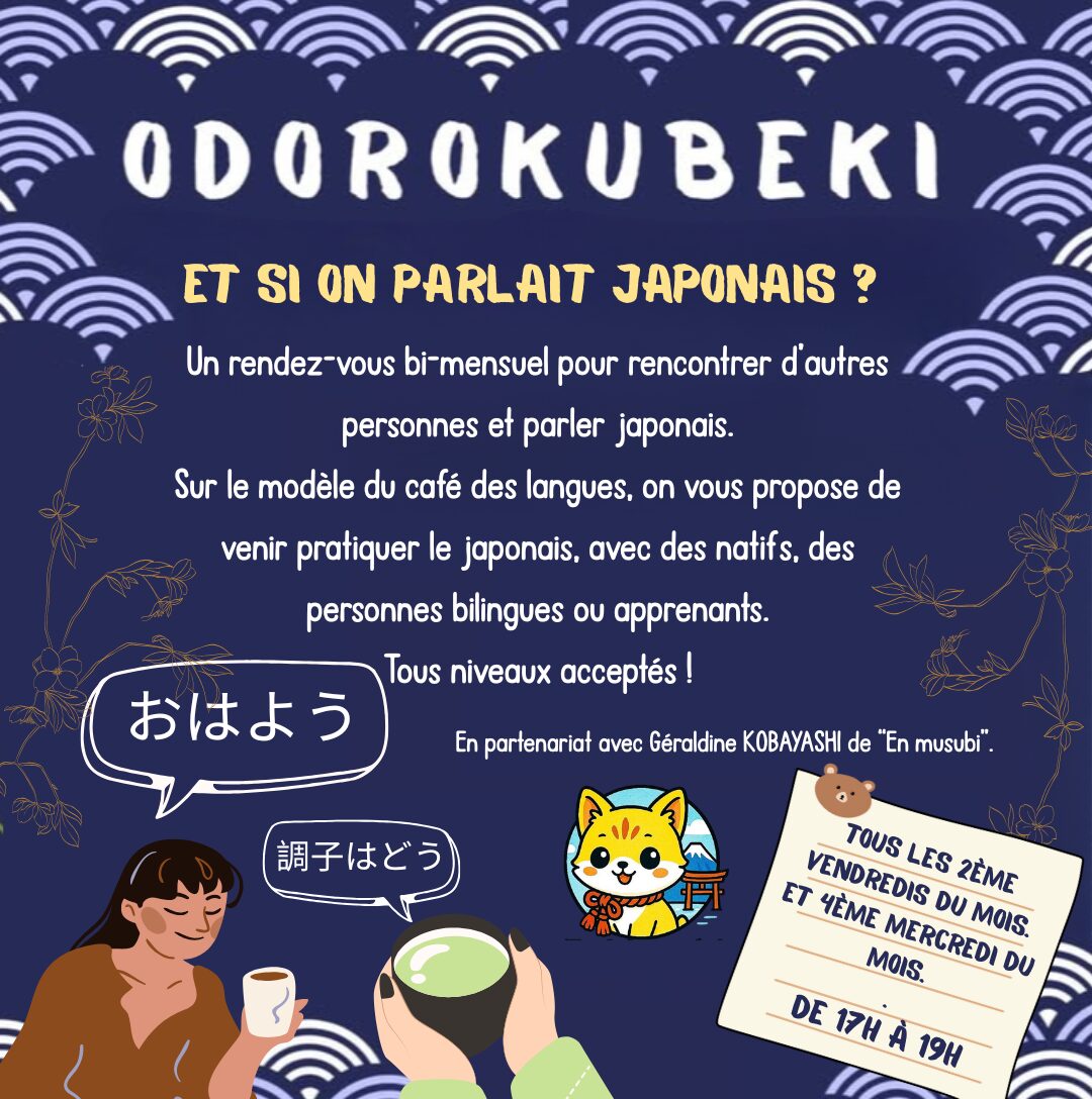 Et si on parlait japonais? Café des langues