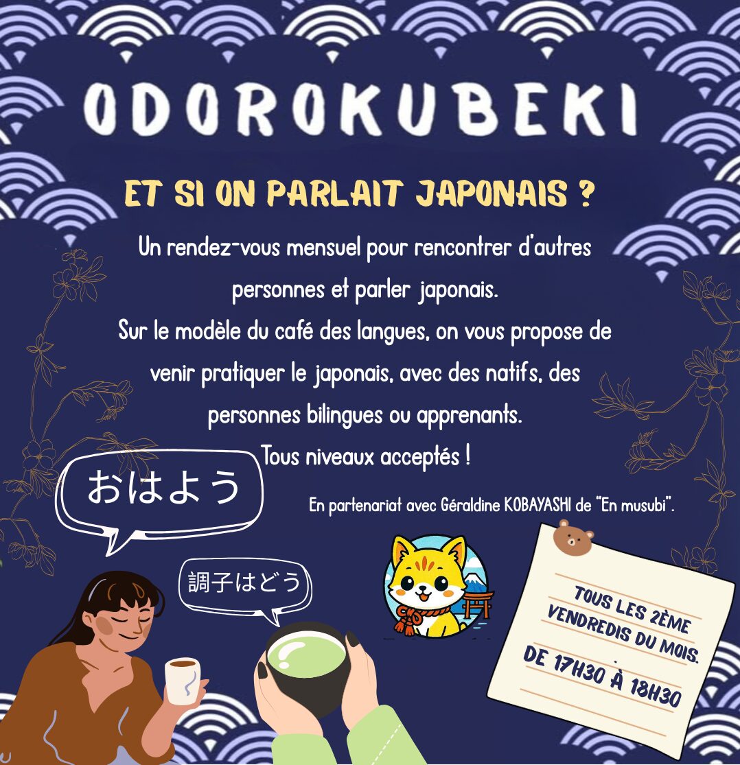 Cours de japonais en groupe